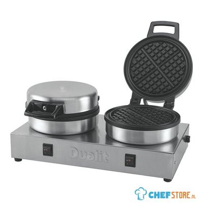 Dualit Wafelijzer Dubbel - Ø15cm - 310011