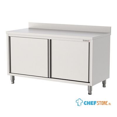 Qusinox 380035 Werktafel - 160cm| gesloten