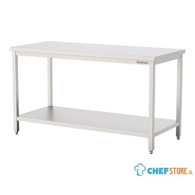 Qusinox 380104 Werktafel - 140cm