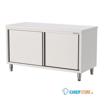 Qusinox 380135 Werktafel - 160cm| gesloten