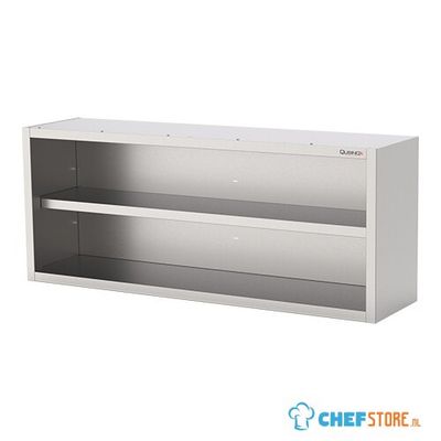 Qusinox 380403 Wandkast - 120cm| open