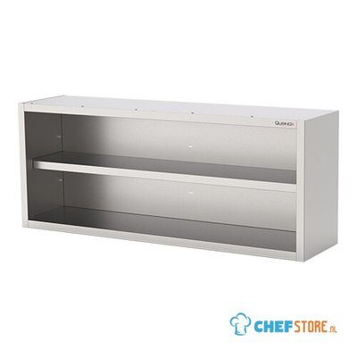 Qusinox 380404 Wandkast - 140cm| open