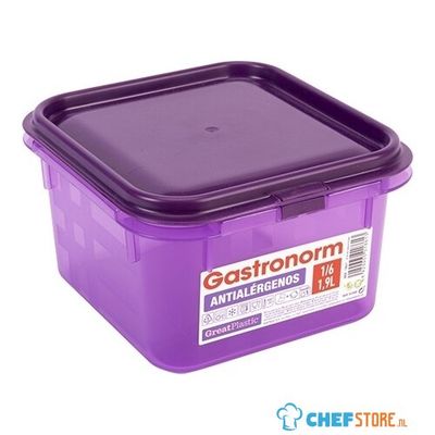 Great Plastic 475163 Voedseldoos GN 1/6 - 100 mm