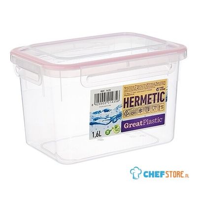 Great Plastic 475212 Voedselcontainer - 001,6 Liter