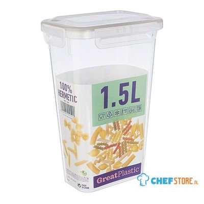 Great Plastic 475217 Voedselcontainer - 001,5 Liter