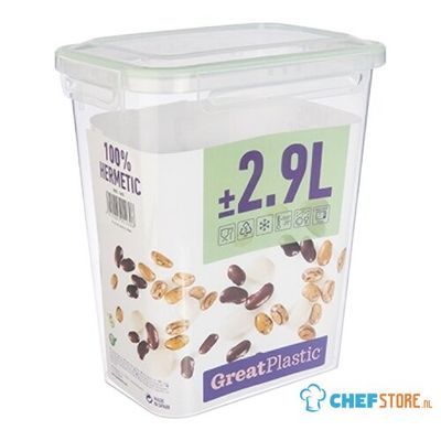 Great Plastic 475219 Voedselcontainer - 002,9 Liter