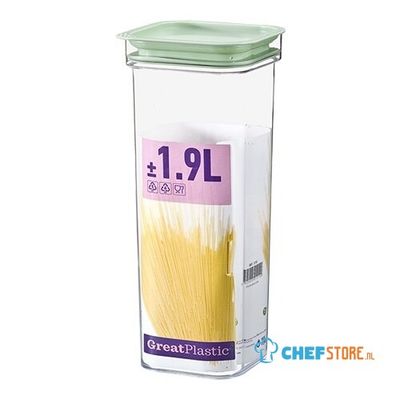 Great Plastic 475243 Voedselcontainer - 001,9 Liter