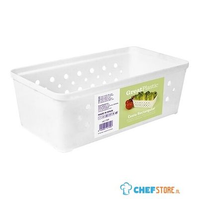 Great Plastic 475256 Opbergmand - 021.5x11.5cm