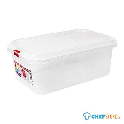 Great Plastic 475343 Voedseldoos GN 1/4 - 100 mm