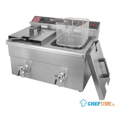 Friteuse 08L+08L | CaterChef | 688218