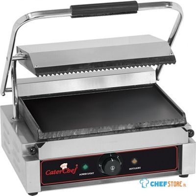 Contactgrill Solo-Grande (Glad/Gegroefd) | CaterChef | 688410