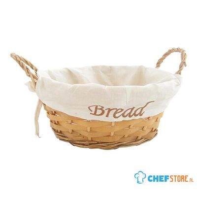 Broodmand M/katoen Rond @21cm, Emga 809006