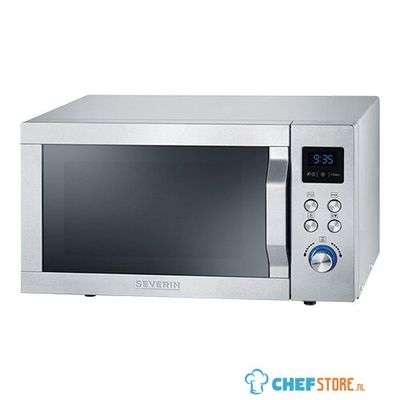 Magnetron met grill en Ultra-heteluchtfunctie 3-in-1 | Oven: Max. 230°C-2150W | Severin MW 7754 1