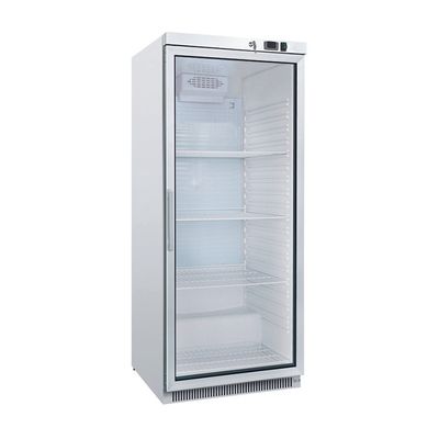Gastro-Inox Wit Stalen Koeling 600 Liter Met Glasdeur, Statisch Gekoeld Met Ventilator, Gastro-Inox 204.004 1