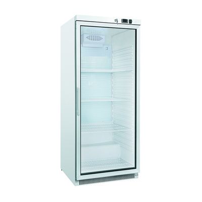 Gastro-Inox Wit Stalen Koeling 600 Liter Met Glasdeur, Statisch Gekoeld Met Ventilator, Gastro-Inox 204.004 1