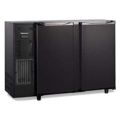 Marecos Zwarte Flessenkoeling Met 2 Deuren -  206.020 1
