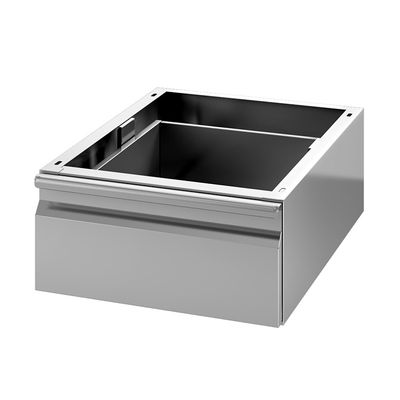 Gastro-Inox Lade voor Onderbouw van RVS, 580mm Diep - 301.701 1
