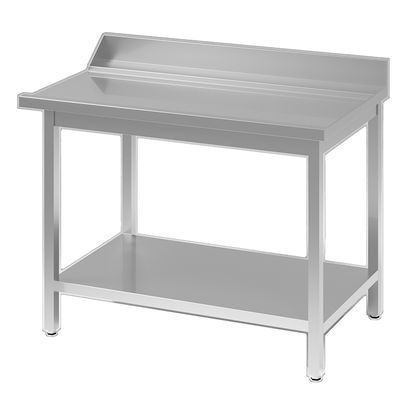 Afvoertafel van Roestvast Staal AISI 304 voor Aansluiting L 1600(l)x700(d)x900(h)mm - 305.060 1