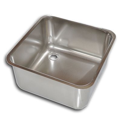 Inlasspoelbak Roestvast Staal 500(l)x500(b)x250(d)mm - 305.325 1