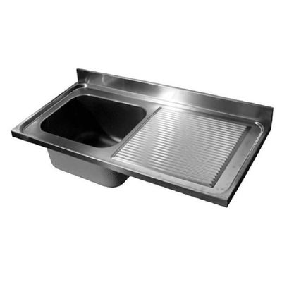 Spoeltafelwerkblad Bak L Roestvast Staal AISI 304 1200x700x40mm - 305.361 1