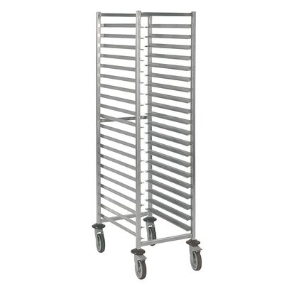 Regaalwagen 600x400mm van Roestvast Staal AISI 304 20 Etages - 307.124 1