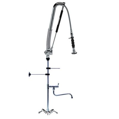 Automatische Monobloc Voorspoeldouche met Draaihendels en Zwenkkraan 1300mm - 402.113 1