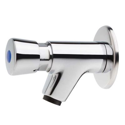 Fonteinkraan met Waterbesparende Drukknopbediening Korte Uitloop Onderzijde - 402.600 1