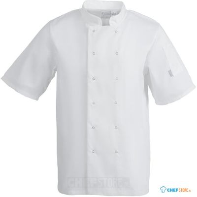 Whites Vegas Koksbuis Korte Mouw Wit - Whites Chefs Clothing A211-3XL 1