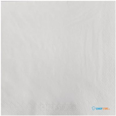 Papieren servetten | wit | 33x33cm | Fasana | CK874