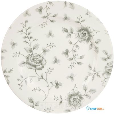 Churchill Rose Chintz Grey Bord 21 cm Pak van 6 - DA666