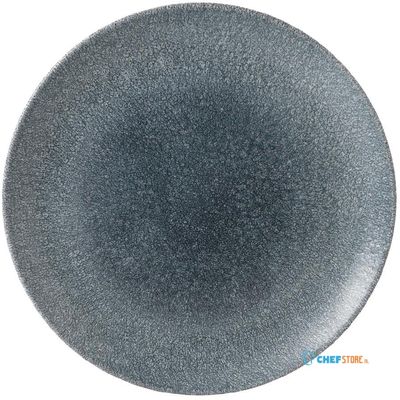 Churchill Raku Topaz Blue Evolve Coupe Bord 26 cm Pak van 12 - DE883