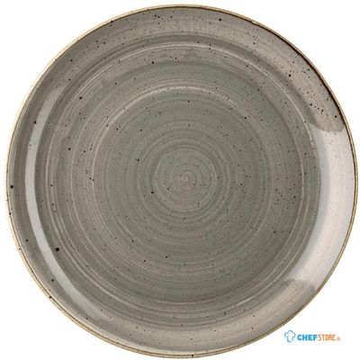 Churchill Stonecast Grey Evolve Coupe Bord 16.5 cm Pak van 12 - DK555
