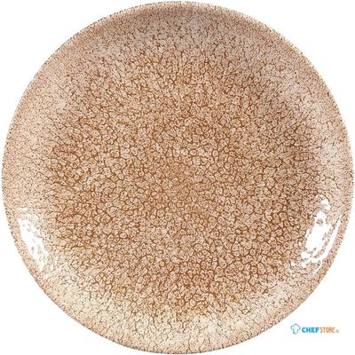 Churchill Raku Garnet Orange Evolve Coupe Bord 16.5 cm Pak van 12 - DR703
