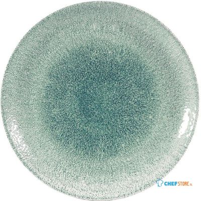 Churchill Raku Jade Green Evolve Coupe Bord 28.6 cm Pak van 12 - DW384