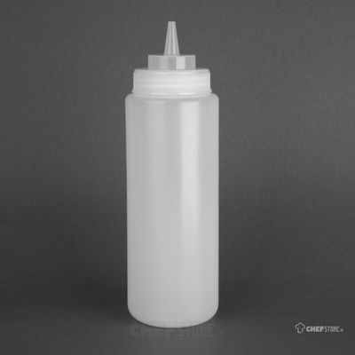 Portioneer Knijpfles | Doorzichtig | 90 cl | Vogue | E093