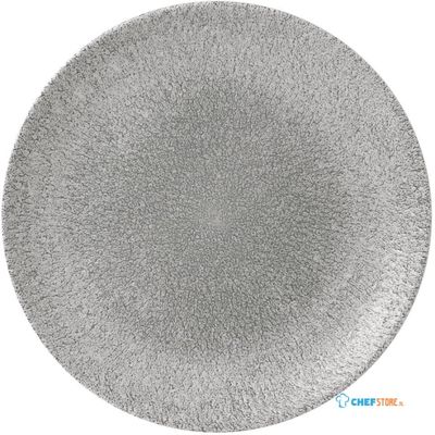 Churchill Raku Jasper Grey Evolve Coupe Bord 26 cm Pak van 12 - FD875