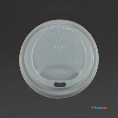 Vegware 79-serie deksels voor dubbelwandige bekers 230ml (500 stuks) | GH024