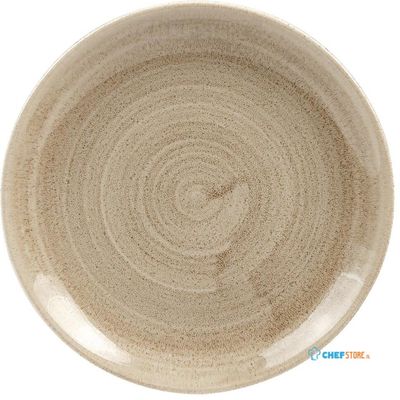 Churchill Stonecast Patina Antique Taupe Coupe Evolve Coupe Bord 32.4 cm Pak van 11 - HC789