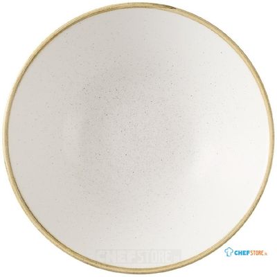 Churchill Super Vitrified Churchill Stonecast Barley White Diepe Coupe Kom 19.1 cm Pak van 6 - HX017