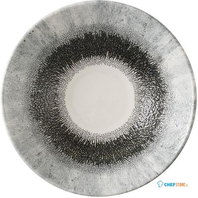 Churchill Super Vitrified Churchill Studio Prints Fusion Black Evolve Diepe Coupe Kom 22 cm Pak van 6 - HX134