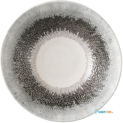 Churchill Super Vitrified Churchill Studio Prints Fusion Black Evolve Diepe Coupe Kom 19.1 cm Pak van 6 - HX135