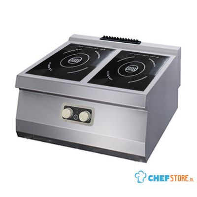 Maxima Heavy Duty Kookplaat - 2 Pitten - Inductie - Enkel - 70 cm Diep - Elektrisch - 09398201