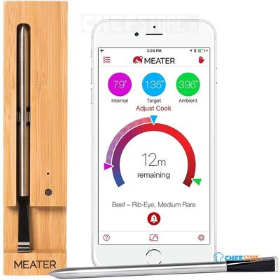 Meater Original - Draadloze thermometer 10 meter - BBQ thermometer - Controle met App 1