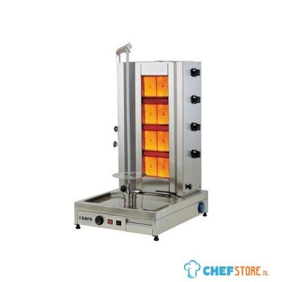 SARO Gaskebab / Gyros Grill Model Tilla 4 - TILLA 4
