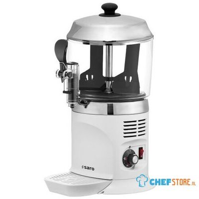 SARO Cacaodispenser Model NINA Wit - NINA WIT 1