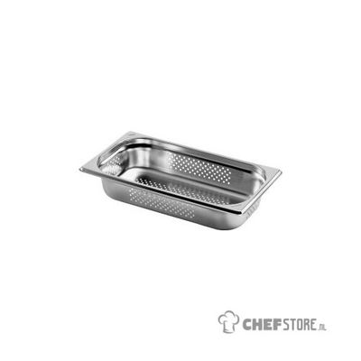 SARO BUDGET LINE GN Bak 1/3 GN Geperforeerd Diepte 100 Mm - 282-9210