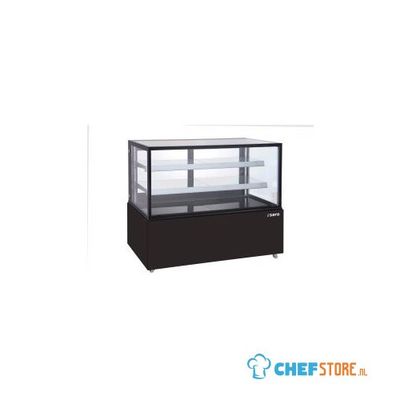 SARO Taartvitrine 510L Zwart VANESSA - 330-1109 1