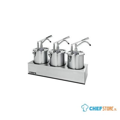 SARO Sausdispenser Set van 3 Model PD003 1