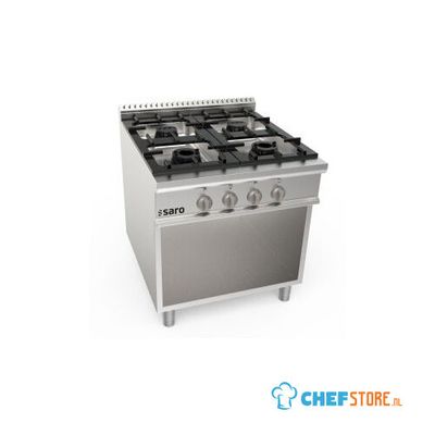 SARO Gasfornuis Open Onderbouw 4 Pits LQ Model LQ / CUG4BA