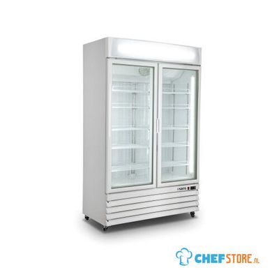 SARO Koelkast met 2 Glasdeuren Model G 885
